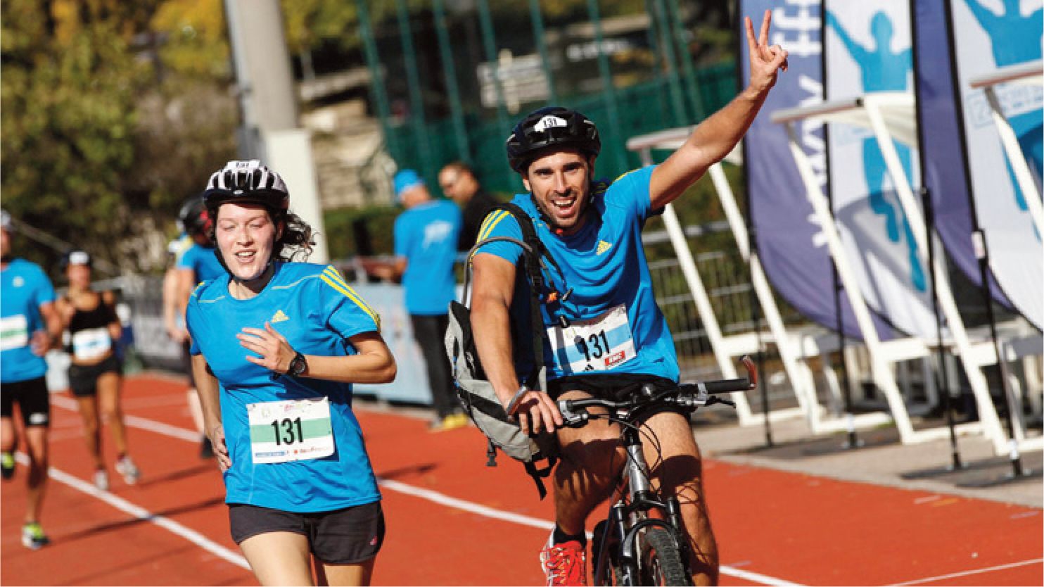photo du run & bike concours