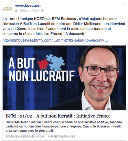 image du cronique de KOEO sur BFM business